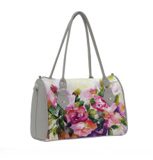 Сумка на руку BG13 «Watercolor flowers in vase»