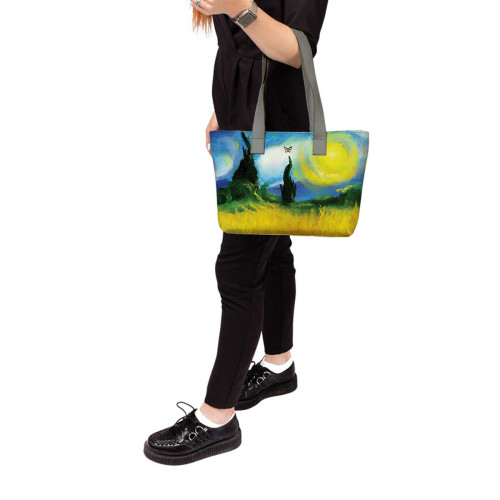 Сумка тоут, BAG2 «Vincent van Gogh Sunny day»