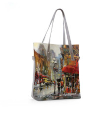 Сумка тоут BAG9 «Street café»