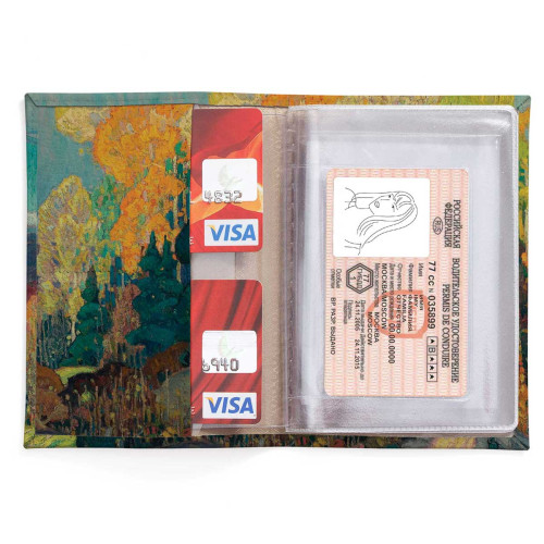 Обложка для автодокументов, AUT2 «Autumn Hillside»