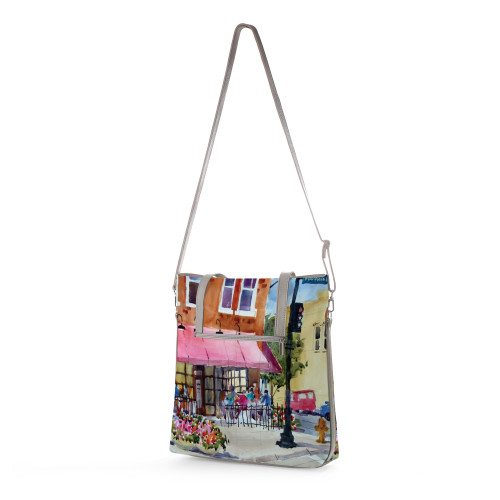 Сумка тоут BAG9 «Coffee shop»