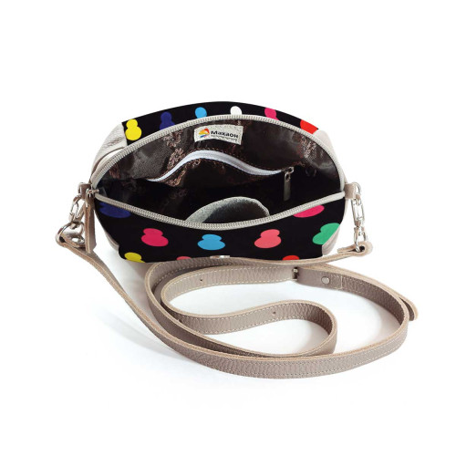 Сумка кросс-боди BAG6 «Черные матрешки»