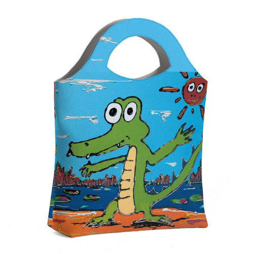 Сумка тоут BAG4 «El Loco Cocodrilo »