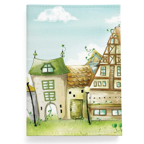 Обложка для автодокументов, AUT2 «Игрушечный город»