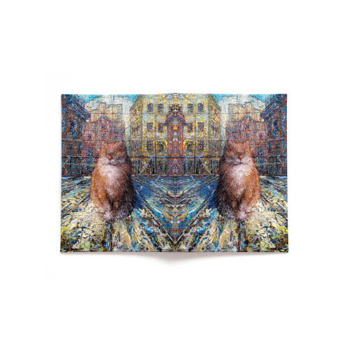 Обложка для автодокументов, AUT2 «Рыжий кот»