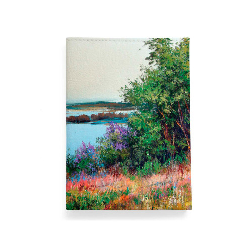 Обложка для автодокументов, AUT2 «Весенняя Волга»