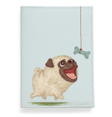 Обложка для паспорта, PAS2 «Dog with bone»