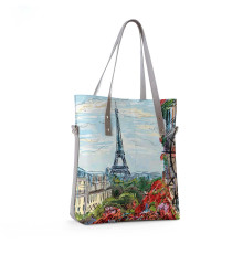 Сумка тоут BAG9 «Eiffel tower»