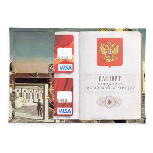 Обложка для паспорта, PAS2 «Salvador Dali Enlightened Pleasure»