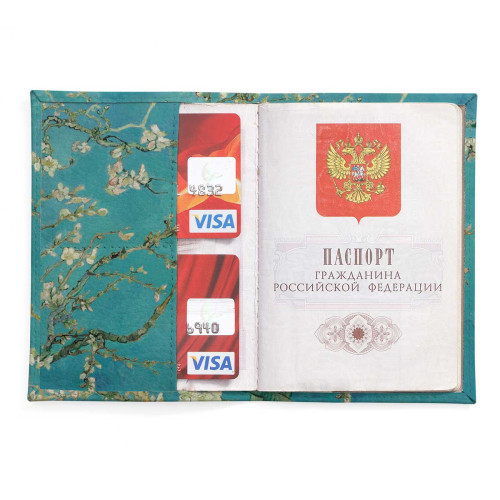 Обложка для паспорта, PAS2 «Vincent van Gogh Almond Blossom»