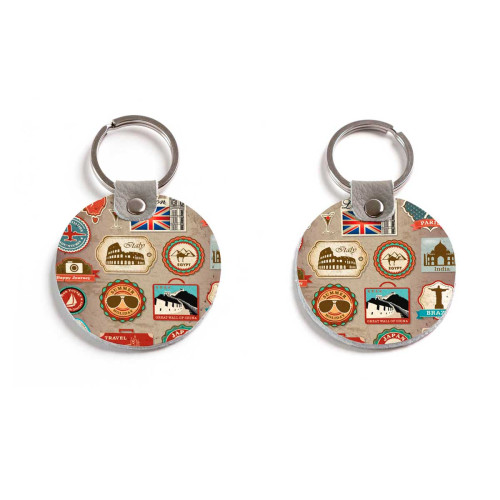 Брелок (Круглый) TRI4 «Travel»