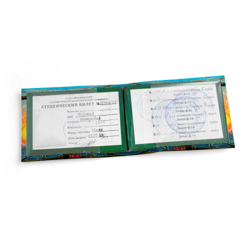 Обложка для студенческого билет STD1 «Sun elephant»