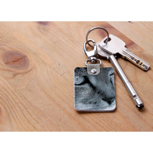 Брелок (Прямоугольный ) TRI1 «Cat»