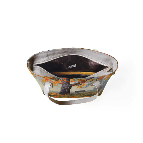 Сумка тоут BAG9 «Autumn bench»