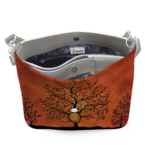 Сумка на плечо BG12 «Дерево лабиринт»