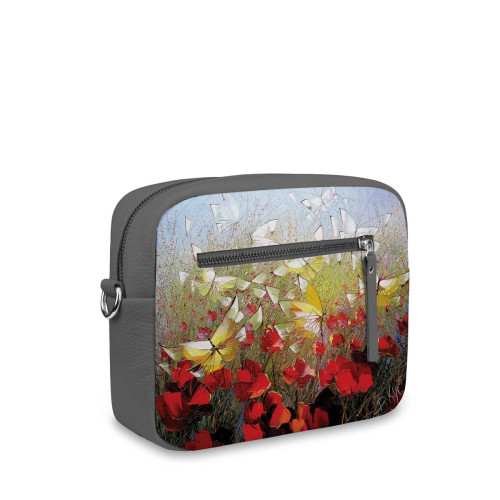 Сумка кросс-боди BG47 «Полет над маковым полем»