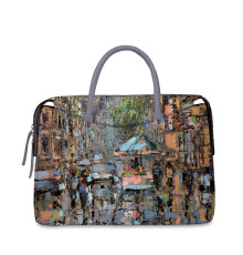 Сумка на руку, BA01 «Летний день на петербургской улице»