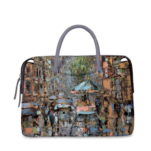 Сумка на руку, BA01 «Летний день на петербургской улице»