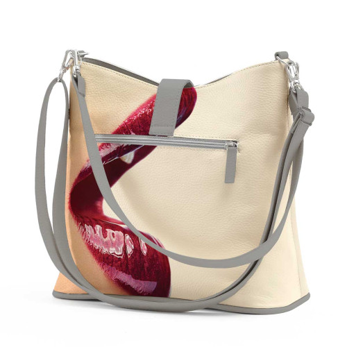 Сумка на плечо BG12 «Губы»