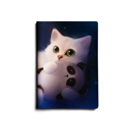 Обложка для паспорта, PAS1 «Cat & Panda»