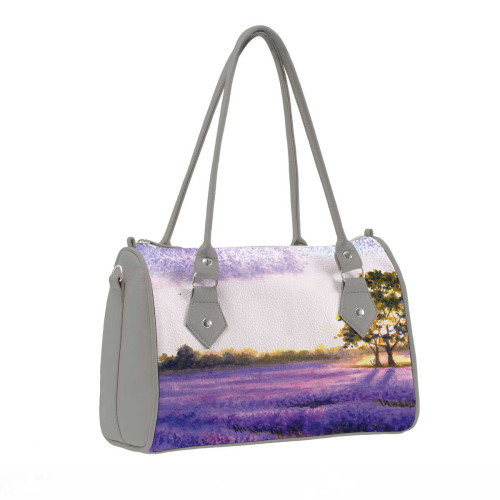 Сумка на руку BG13 «Лавандовые поля Франции»