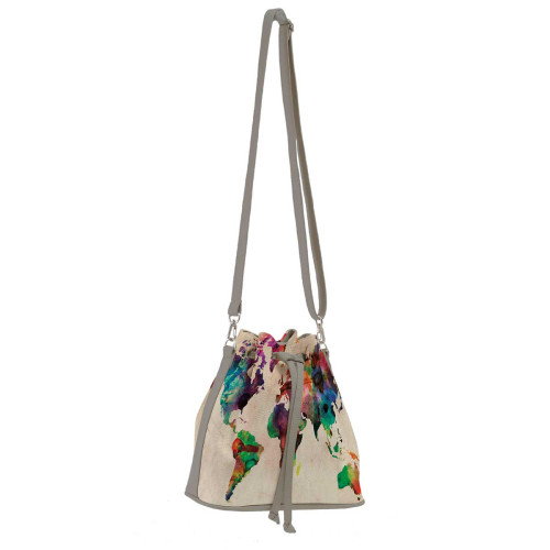 Сумка на плечо BG16 «World map»