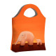 Сумка тоут BAG4 «Слоны оранжевые»
