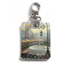 Брелок (Прямоугольный ) TRI1 «Питер фонарь»