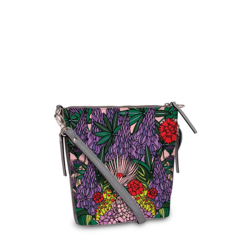 Сумка кросс-боди BAG8 « Люпины»