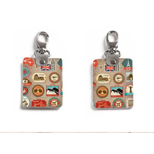Брелок (Прямоугольный ) TRI1 «Travel»