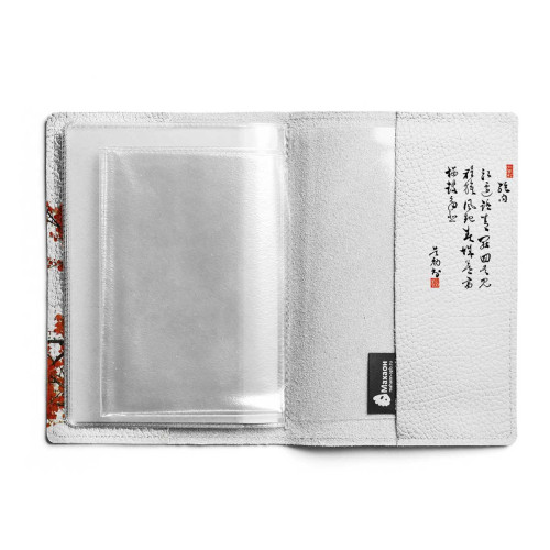 Обложка для автодокументов, AUT1 «Ветка сакуры»