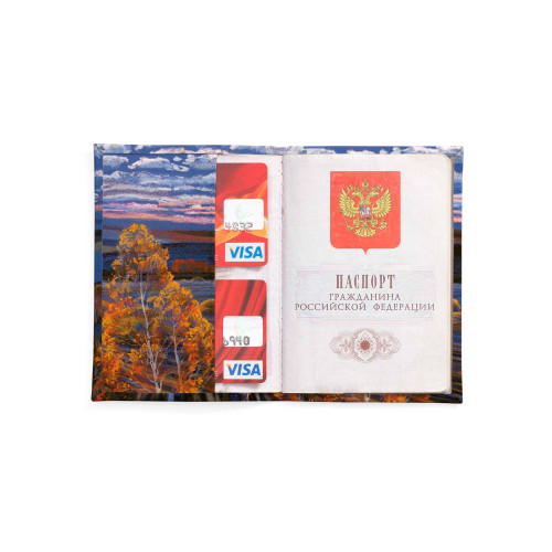 Обложка для автодокументов, AUT2 «Родные просторы 2»