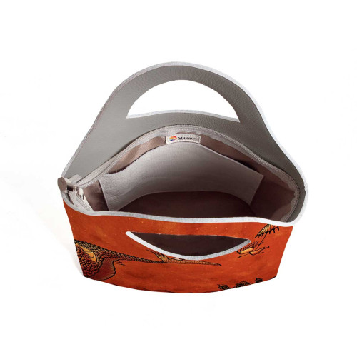 Сумка тоут BAG4 «Барышня и дракон»