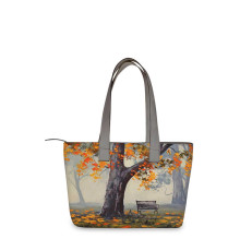 Сумка тоут, BAG2 «Autumn bench»