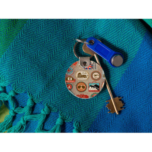 Брелок (Круглый) TRI4 «Travel»