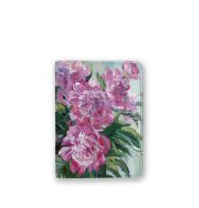 Обложка для паспорта, PAS4 «Пионы 2»