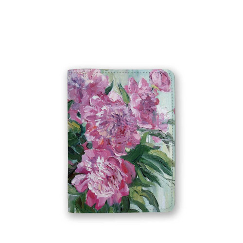 Обложка для паспорта, PAS4 «Пионы 2»