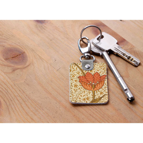 Брелок (Прямоугольный ) TRI1 «William Morris 5»