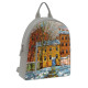 Рюкзак BKP2 «Дерево и желтый домик ранней весной»
