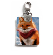 Брелок (Прямоугольный ) TRI1 «Mr. Fox»