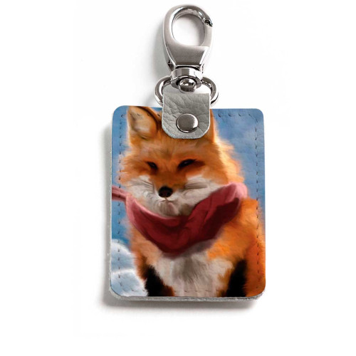 Брелок (Прямоугольный ) TRI1 «Mr. Fox»