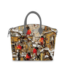 Сумка на руку, BG82 «Снегири»