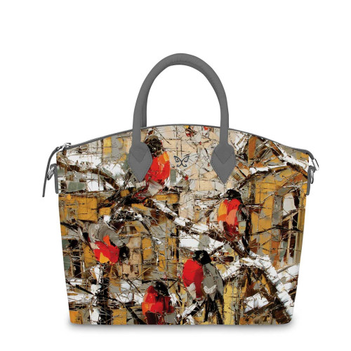 Сумка на руку, BG82 «Снегири»