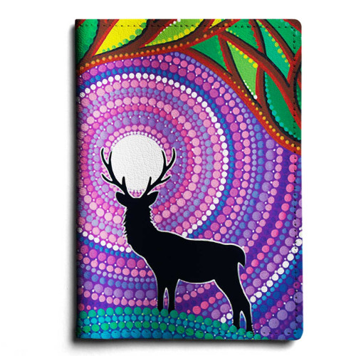 Обложка для автодокументов, AUT1 «Tree moon»