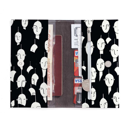 Портмоне PRS3 «Black faces»