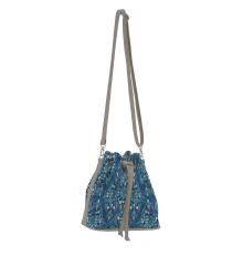 Сумка на плечо BG16 «Мозаика голубая»