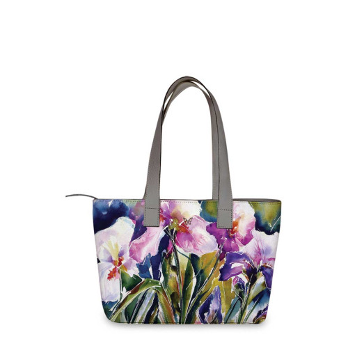 Сумка тоут, BAG2 «Irisy akvarel»