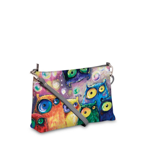Сумка шолдер, BAG3 «Many owls»