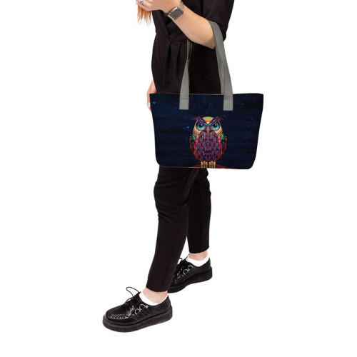 Сумка тоут, BAG2 «Owl color»