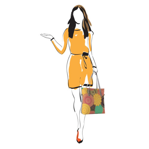 Сумка тоут BAG9 «Mandala»